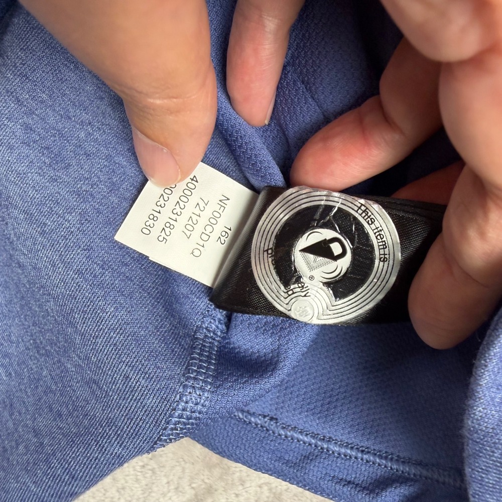 The North Face Hoodie Top Womens L Blue Sleeveless Activewear Outdoors Sports - Picture 14 of 14